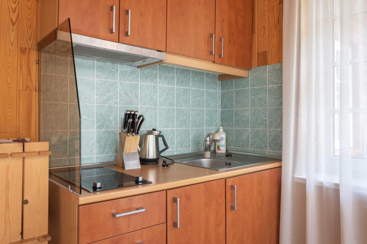 Cozy One Room Apartment With Yard Juodkrantė Kültér fotó
